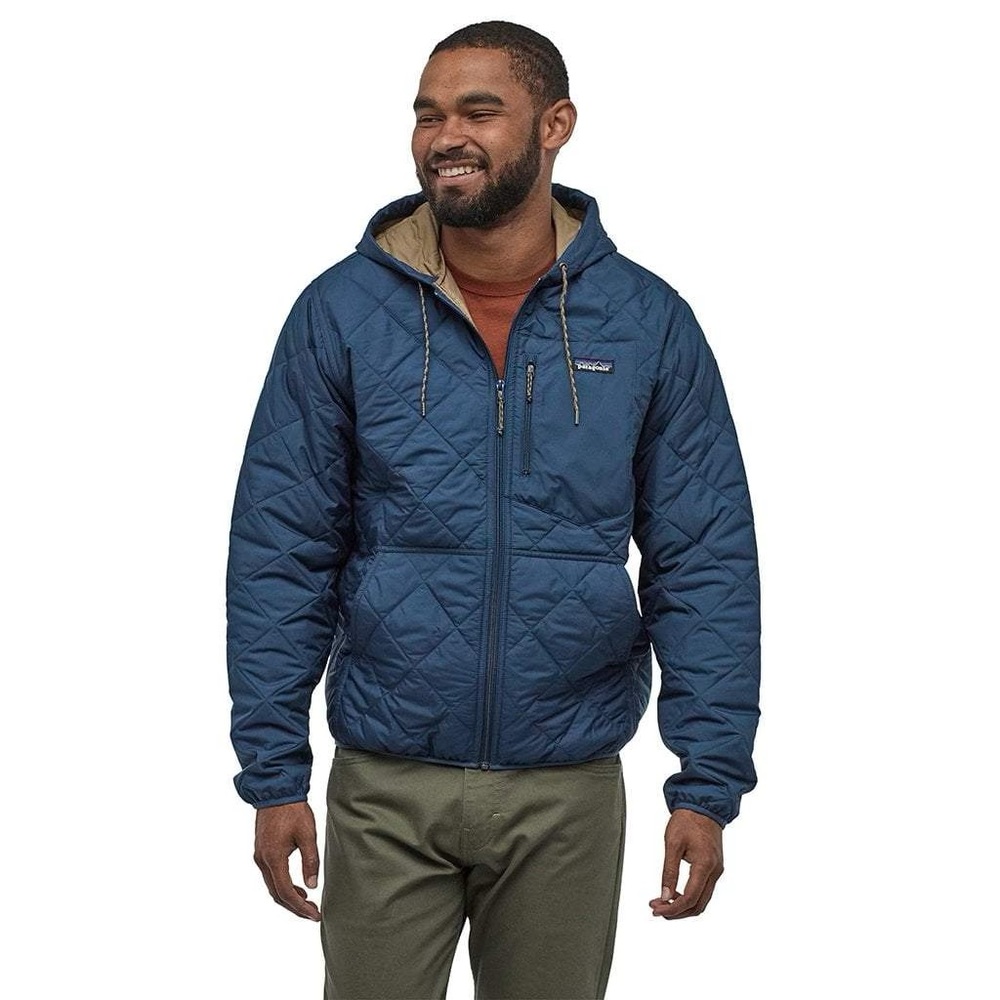 Patagonia Men's Diamond Quilted Bomber Hoody Size Medium